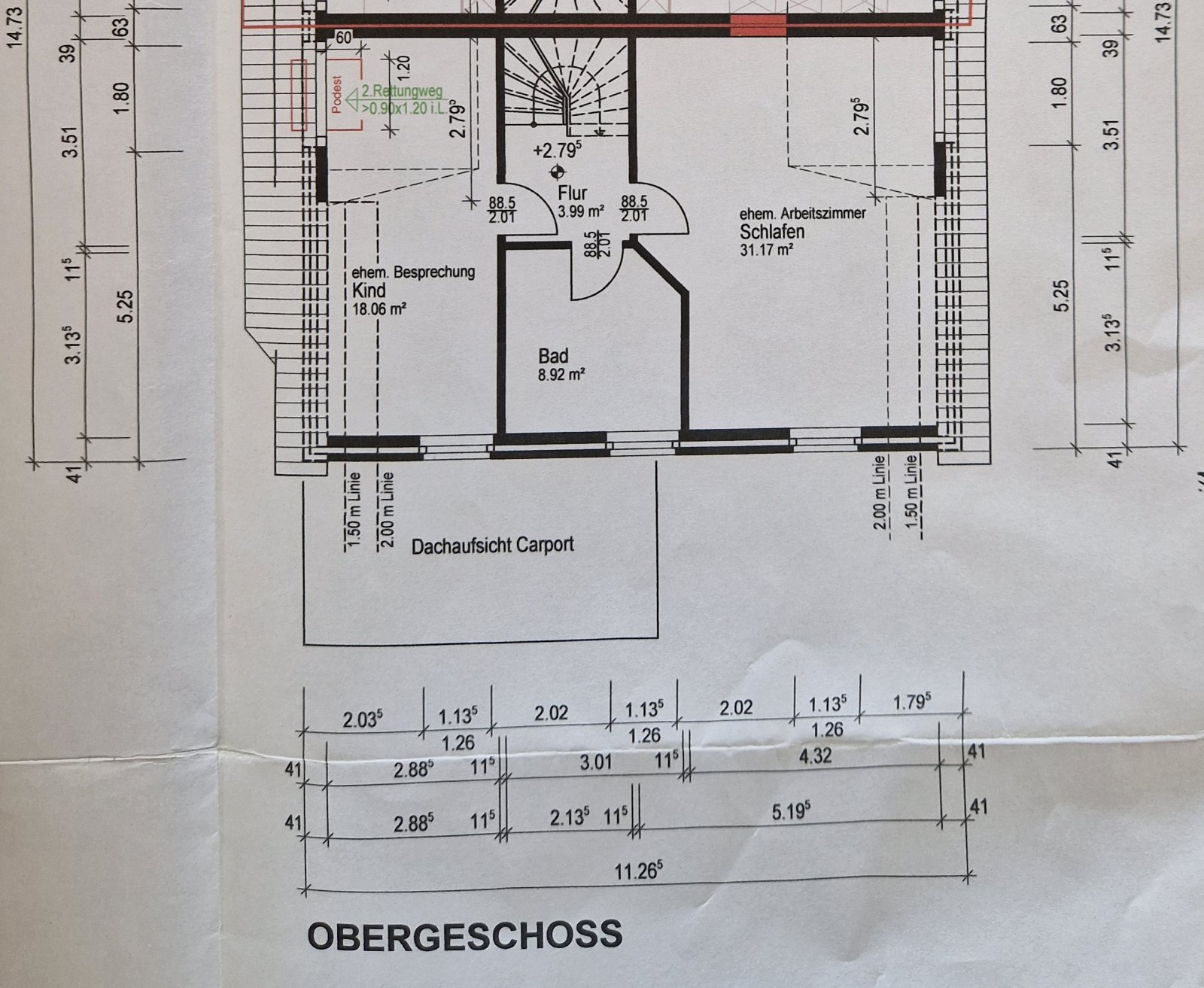 Grundriss OG