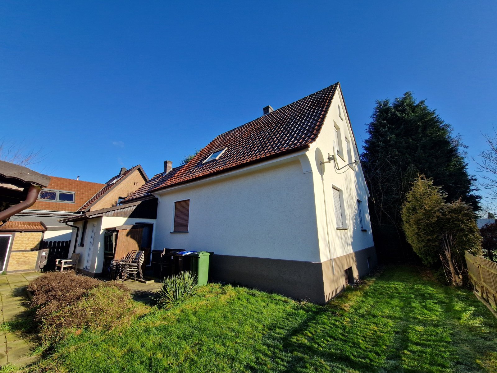 Seitenansicht Haupthaus